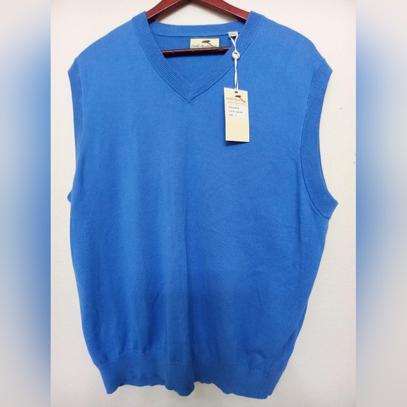 NWT Men’s Alister Mackenzie Sweater Vest - Picture 1 of 6